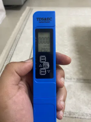 جهاز فحص ملوحة وجودة المياه Tds