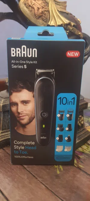 ماكنة حلاقة جديده من براون لجميع الاستخدامات Braun 10 in 1 All-in-One