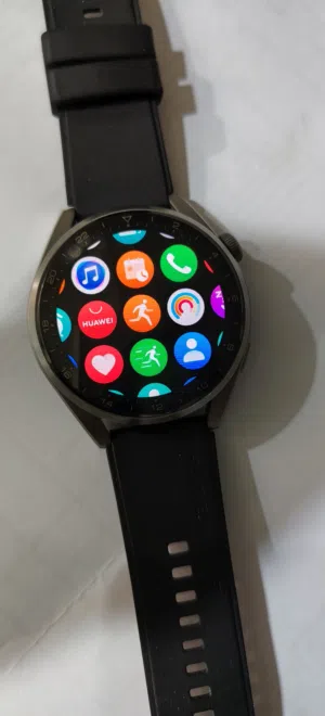 Huawei watch gt 3pro good battery like new no delivery charger availab