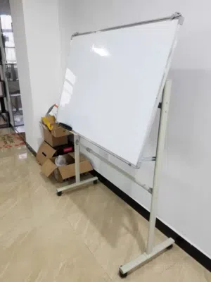 blackboard whiteboard for writing Board سبورة بورد سبورة بيضاء  مغناطيسية متحركة بوجهين تدريس اجتماع