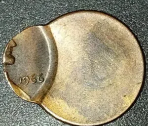 أبراهام لينكولن 1 سنت 1966 خطأ مطبعي