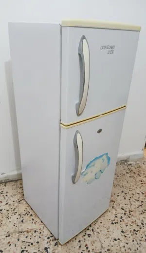 ثلاجة حجم صغير بابين درجه أولى شبه جديده