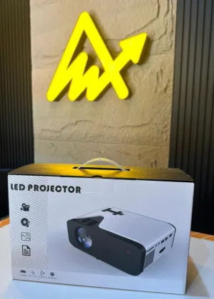 جهاز عرض داتا شو /بروجيكتر بدقة وجودة عالية جدا بروجيكتر مع انظمة عالية جدا وضوع 1080p متنقل