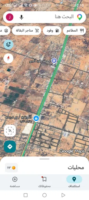 2.5 هكتار طريق طرابلس بعد شيل الجبو الجيهةالمقابلة