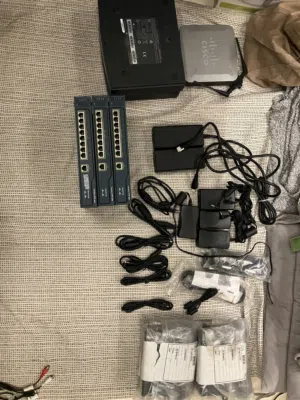 Cisco CCNA/Network Home Lab - 6 Units + Power Supplies & PoE Injectors