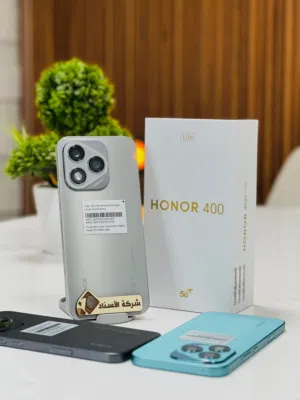 جهاز جديد بالكرتونة Honer 400 leit 5G رام 16 جيجا 256 مكفول سنة متوفر توصيل وهدية