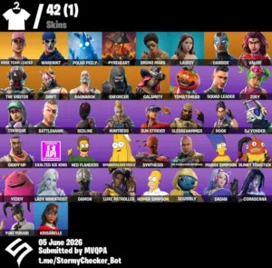 حساب فورت نايت طور الزومبي القديم