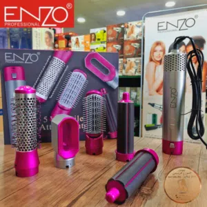 بكج السشوار 5 في 1 الاحدث عالميا من شركة Enzo professional الايطالية الأصلية