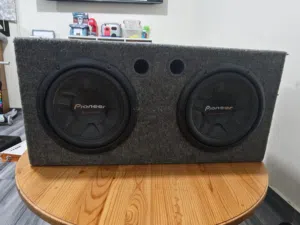 pioneer subwoofer 1400 double coils