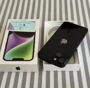 Iphone 14 black 256GB used good condition