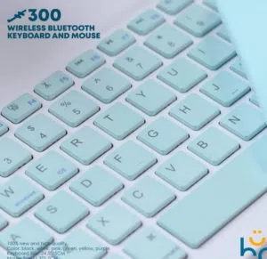 كيبورد وماوس بلون هادئ ومميز عوف الأسود وركز ع هيج الوان