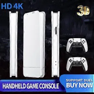 2.4G 4K HDMI TV Game Stick with 2 Controllers