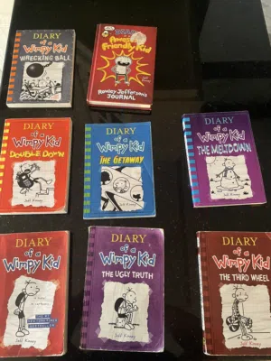 كتب ويمبي كيد غير مقروئ - Wimpy kid books not read