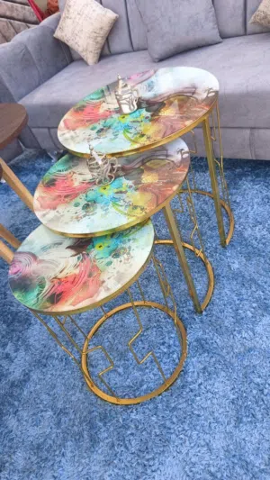 طرابيز كزاز حراري ضد الكسر وخشب الوان واشكال متعددة الوصف اسفل الاعلان