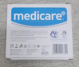 medicareR V2 PORTABLE NEBULISER