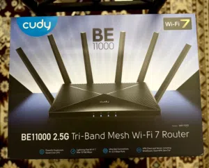 راوتر Cudy BE11000 - يدعم Wifi 7 - نظيف جدا