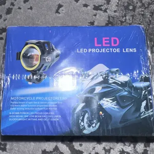 اضواء للدراجه الناريه مقاومه للماء LED projector lens