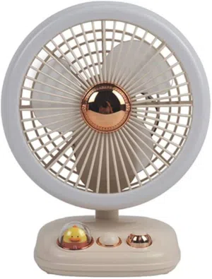 مروحة مكتب مع إضاءة