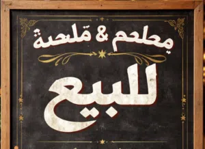 مطعم وملحمة للبيع restaurant and butchery for sale