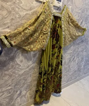 Long Designer maxi dress