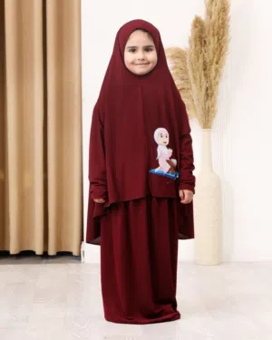 طقم صلاة بناتي بألوان مميزة تحفة فنية تجمع بين الأناقة والروحانية