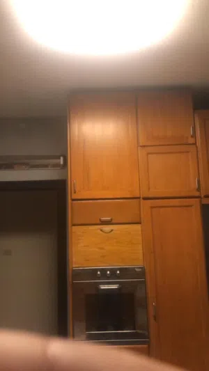 مطبخ بحاله ممتازه خشب سويد