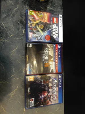 PS4 And PS5 Discs All For 10KD (Good Condition)