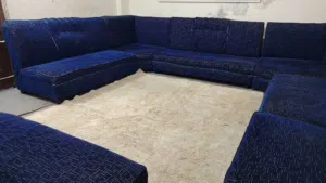 مجلس 16 المقعد تفصيل خشب سويد بحاله الوكاله