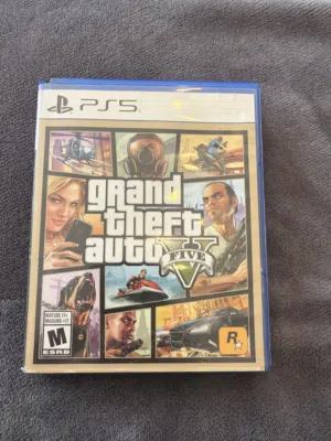 Grand theft auto five PS5 edition