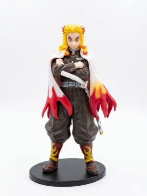 هذا المنتج هو مجسم شخصية كيوجورو رينجوكو (Kyojuro Rengoku) من سلسلة ديمون سلاير (Demon Slayer)