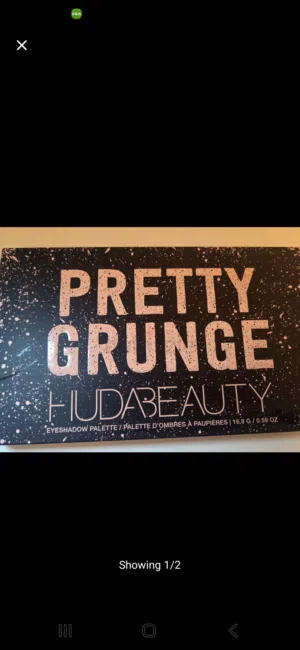 ظلال عيون هدى بيوتي جديد huda beauty pretty grunge eyeshadow palette