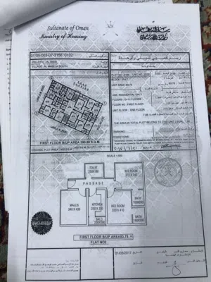 94 m2 3 Bedrooms Apartments for Sale in Muscat Al Maabilah