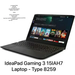 Lenovo IdeaPad Gaming 3 15IAH7 (Type 82S9)