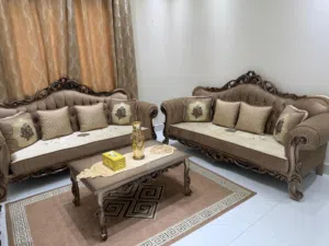 كنبات شبه جديده مع الطاوله
