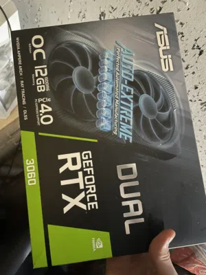 كرت شاشة RTX3060 12gb ASUS