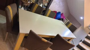 طاولة سفرة 6 مقاعد