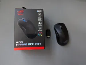 ROG Harpe Ace Mini gaming mouse جديد لم فتحه