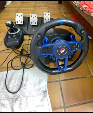 Gaming Steering wheel, PS5, PS4, PS3, PC