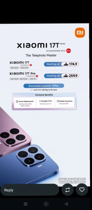 Xiaomi 17T
