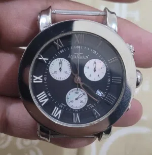 Aquamarin swiss made watch