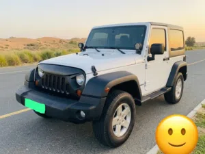 Jeep Wrangler Spots Excellent Condition (2012 Model) White Color GCC Spec 2 Door
