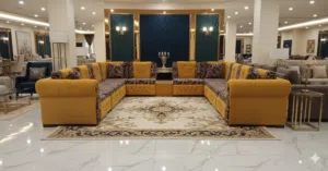 ركنة دريم الملكية حرف U خامات ممتازة وتصميم فندقي مودرن وراحة لا تقاوم من المصنع إلى منزلك مباشرة