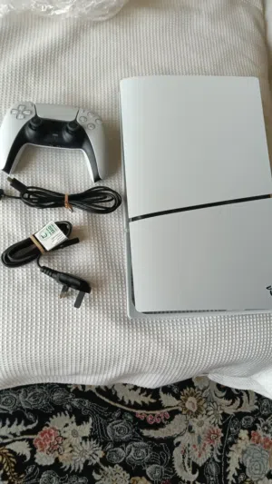 Playstation 5 slim model with controller