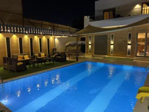 مزرعةً وشاليه ريلاكس - بركة مدفأة - طريق البحر الميت - الكفرين