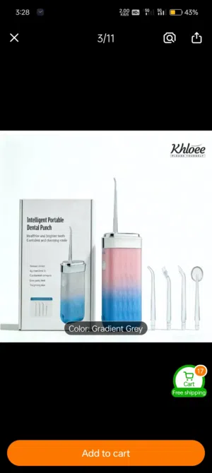 خيط أسنان مائي dental flosser water flosser