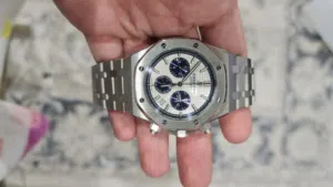audemars piguet Panda Royal oak chronograph مستعل يوم