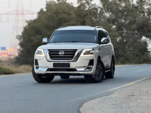 NISSAN PATROL LE PLATINUM MODEL 2020 GCC FULL OPTION BIG ENGINE 400 5 CAMERA FULL SERVICE HISTORY