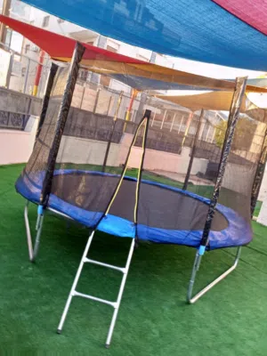 ترامبولين اصلي حديد ثقيل نخب اول 10 قدم مميزة