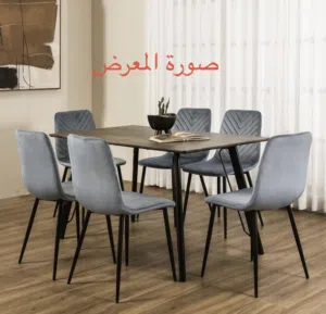 طاولة طعام انجيل 6 مقاعد