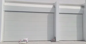 Italian door for garage.